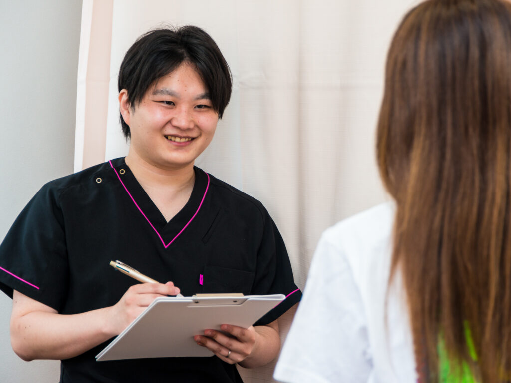 丁寧なカウンセリング。初めてでわからない方も安心施術。
草加駅から徒歩5分 りふぁいん鍼灸院 整骨院